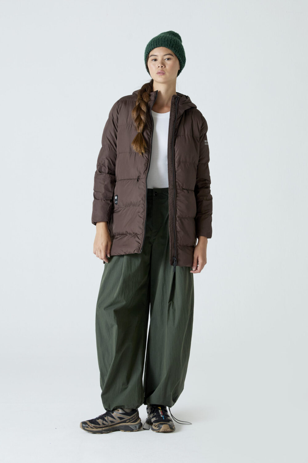 Coat HEAT/04 | Brown Macchiato