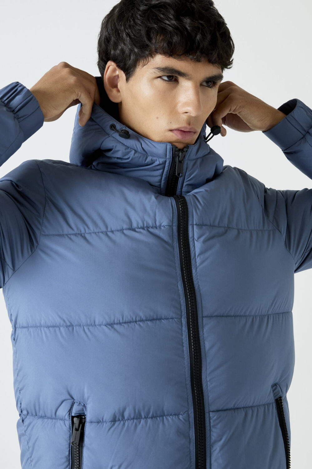 Coat HEAT/04 | Stormy Blue