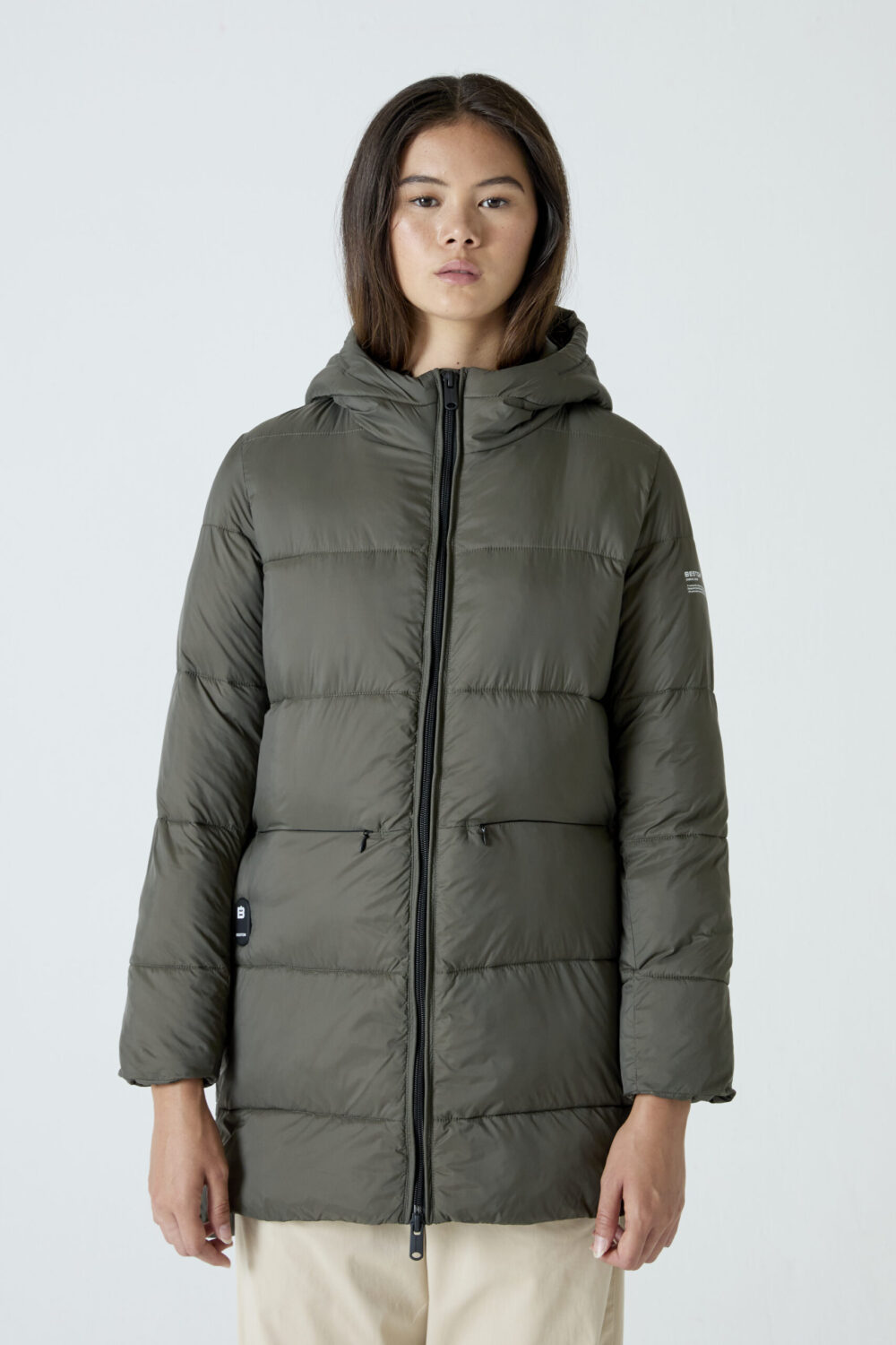 Coat HEAT/04 | Taupe