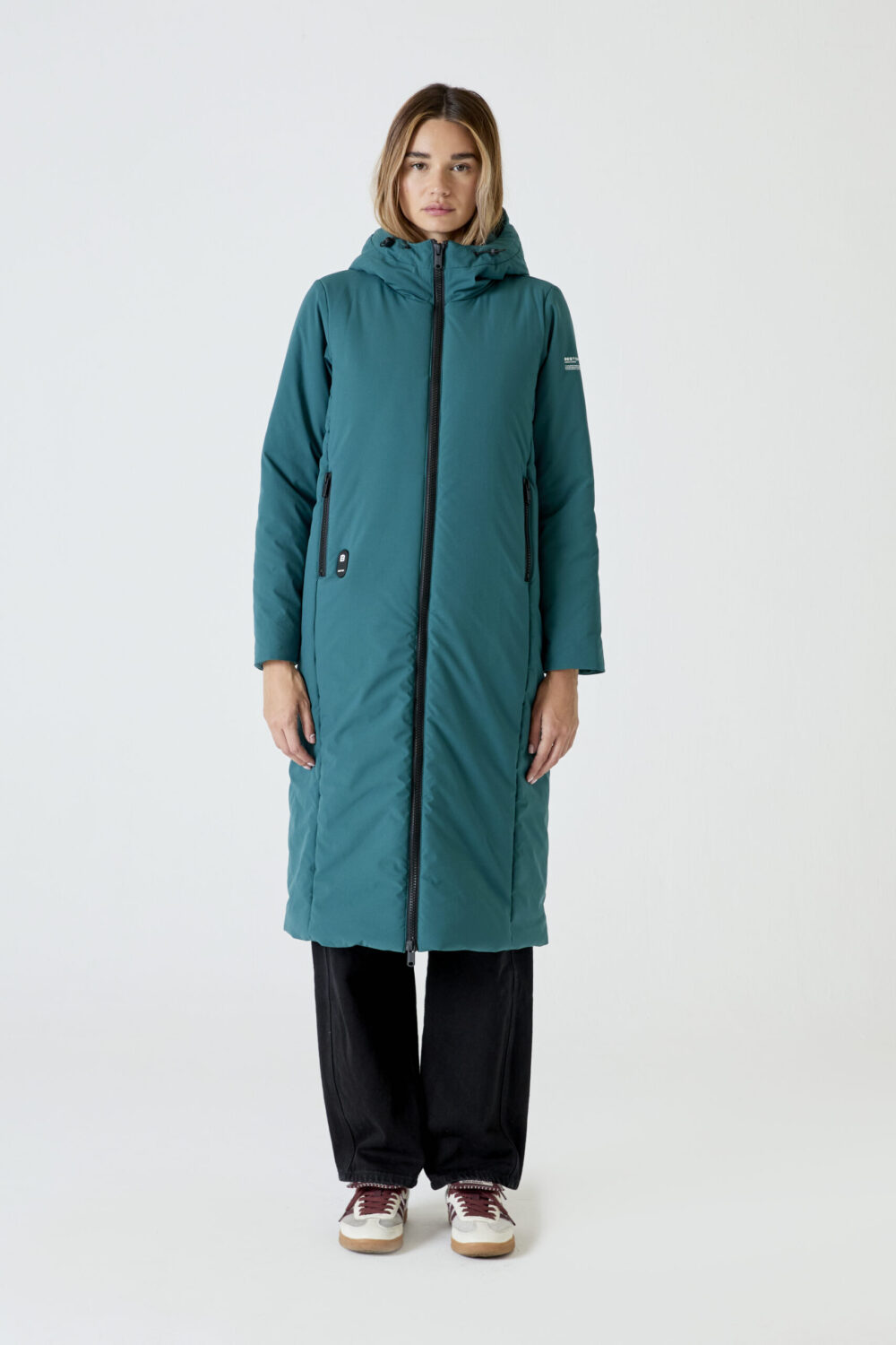 Coat HEAT/28 | Darkwater Green