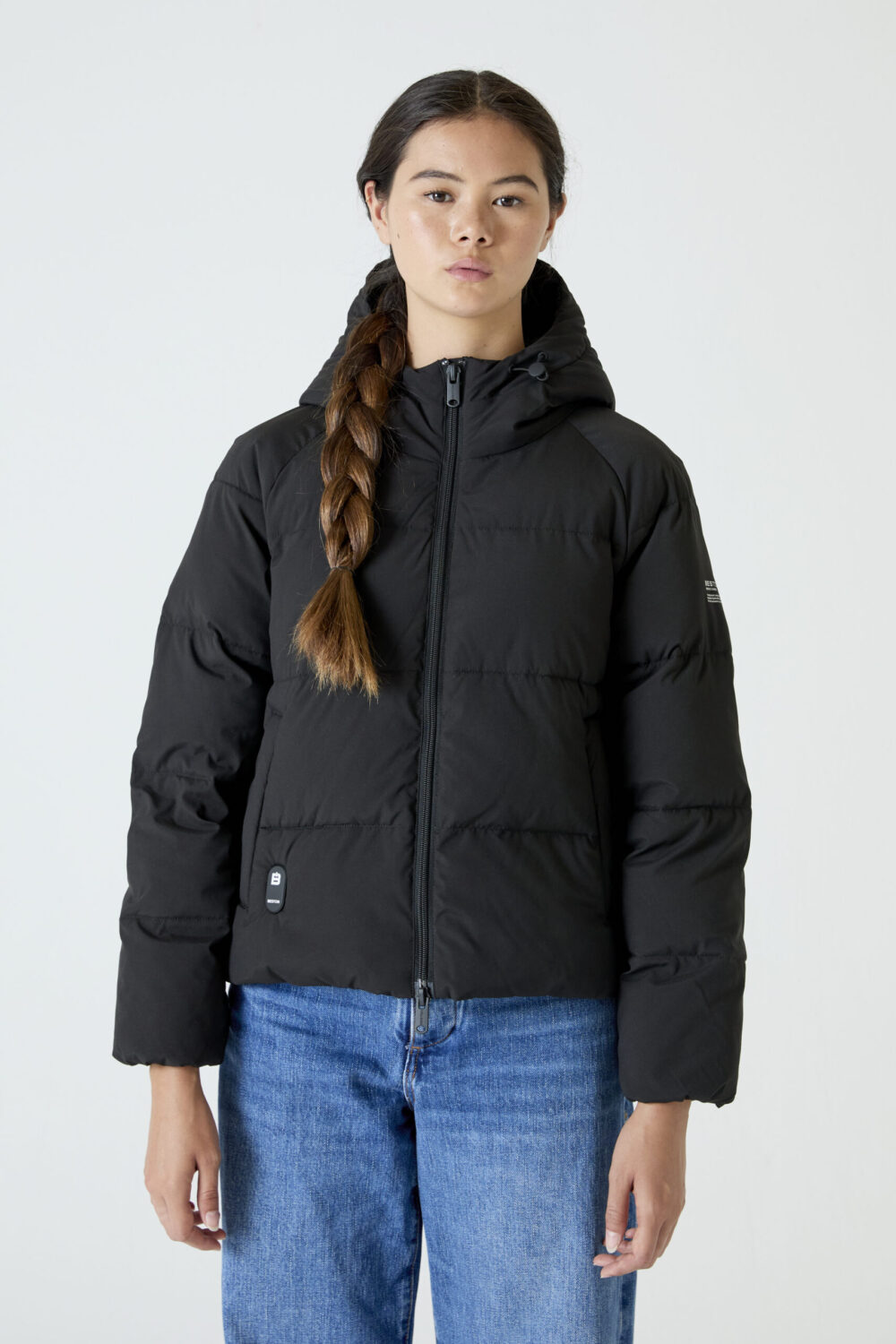 Coat HEAT/31 | Coal Black