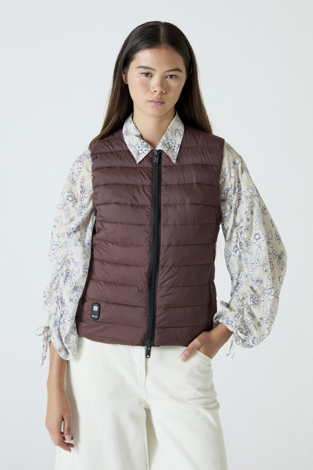 Vest HEAT/14 | Dark Brown